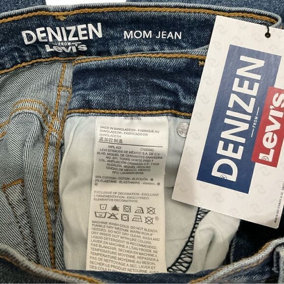 NWT Denizen Juniors Levi’s High-Rise Ankle Crop Jeans Size 17 - Picture 5 of 6